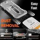 HD Screen Protector for iPhone 11 / XR Screen Protector Easy Installation, Premium Military Grade Shatterproof Tempered Glass Full Coverage Protection, Anti Fingerprint, No Bubbles, No Dust, 2 Packs (Black)