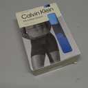 Calvin Klein Men's Micro Stretch 3-Pack Boxer Brief, New Navy, Artesian Blue, Blue Paradise, XL
