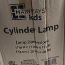 Heritage Kids Cyclinder Table Lamp, Black