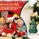 Angoily Festive Animated Christmas Tree Toy with Swinging Legs, Creative Wobbling Holiday Decoration for Kids and Adults, Fun Walking Xmas Ornament