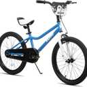 KEANO 20 Inch Kids Bike for Age 7-10 Years Boys, Kids Bicycle with Training Wheels & Coaster Brake, Children Bike, Blue