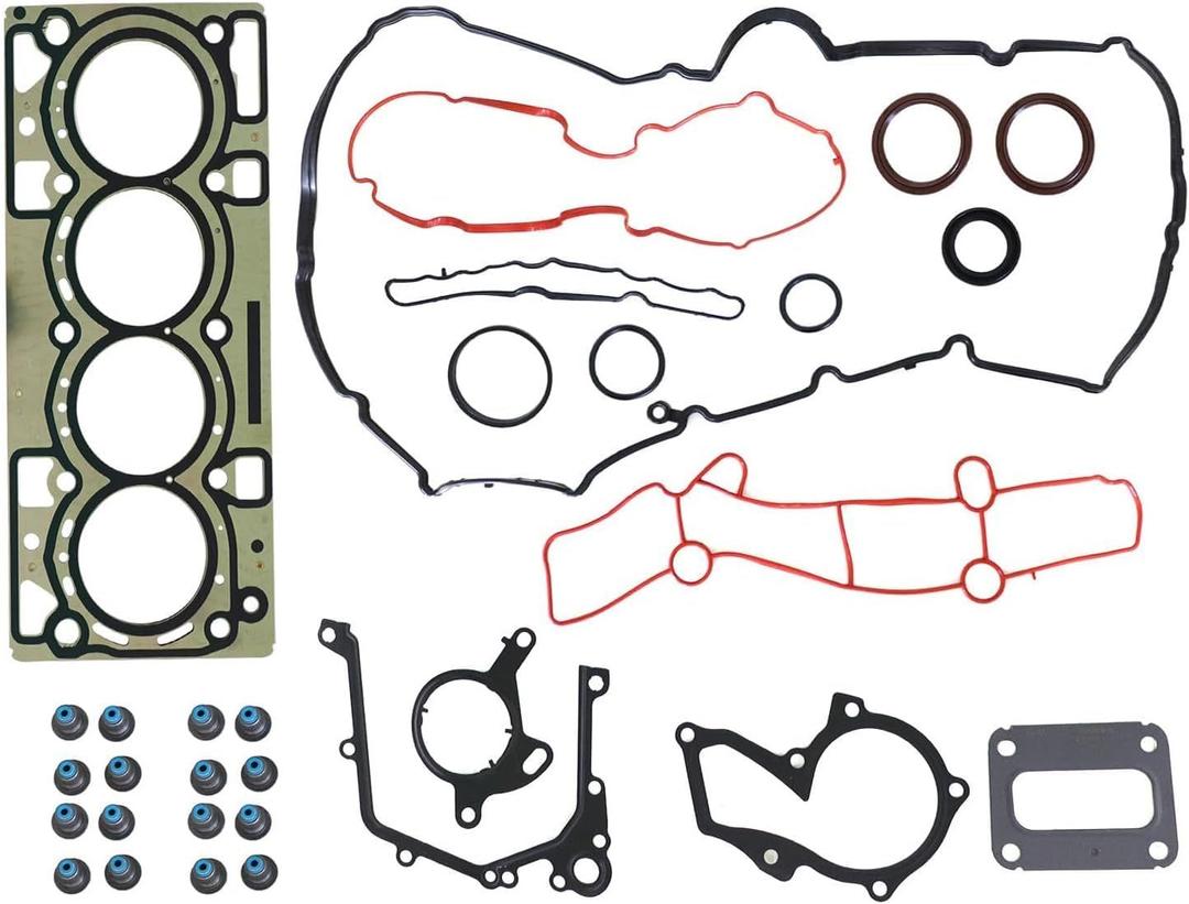 FZJDSD HGS4312 Head Gasket Set Compatible with Ford Escape Fusion 1.5L L4 16V DOHC 1499cc 2014-2020 Replace DS7Z-6051-D DS7Z-9439-A DS7Z-9L438-A DS7Z-6584-A DS7Z-6079-B BE8Z-8507-A BM5Z-6659-B