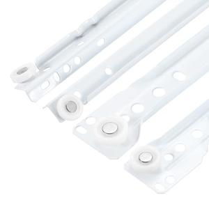 uxcell 1 Pair Drawer Slides, 16 Inch Drawer Slide Heavy Duty Side Bottom Mount Drawer Glides Replacement for Cabinet Dresser Drawers