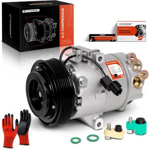 A-Premium Air Conditioner AC Compressor with Clutch Compatible with Hyundai Elantra 1.8L 2011-2013, Kia Soul 2.0L 2012-2013