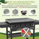 Silicone Griddle Cover for Omnivore Blackstone 36" Griddle, Silicone Grill Protective Mat for Blackstone Accessories,Full-edge Coverage Design Protect from Dirt,Rust(Gray)