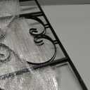 Arbors, Curved Metal Endurable Iron Trellis Plants Stand Use for Outdoor Garden Arbor Climbing Plants Wedding Arches Ceremony