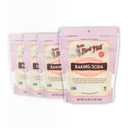 Bob's Red Mill Baking Soda, 16oz (Pack of 4) - Non GMO, Vegan, Paleo Friendly, Kosher (EXP 08/06/28)