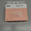 8BitDo Ultimate 2C Wired Controller for Windows PC and Android, with 1000Hz Polling Rate, Hall Effect Joysticks and Hall Triggers, and Remappable L4/R4 Bumpers (Peach)