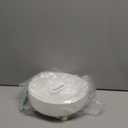 Anyoifax Makeup Perfume Organizer Tray 360 Degree Rotating Lazy Susan Skincare Lotion Organizer Spinning Cosmetics Storage for Dresser, Vanity, Bathroom Countertop, Small Ivory White, 9 "