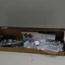 USX MOUNT Soundbar Mount Sound Bar TV Mount for Mounting Above or Under TV, Sound Bar Mount Up to 13.2 lbs, Two Removable and Lockable Hooks for Back or Bottom Holes