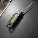 Taylor 1476 Instant Read Digital Meat Food Grill BBQ Cooking Kitchen Thermometer, Tailgating and Grilling Compact Folding Probe, Black
