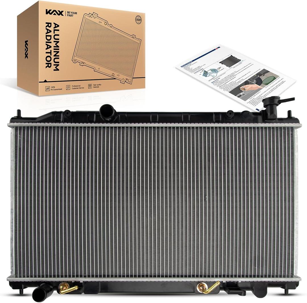 KAX CU2414 Engine Cooling Radiator, Compatible with 2002-2006 Altima 2.5L