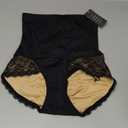 Tummy Control Shapewear Panties for Women High Waisted Shaping Underwear Lace Body Shaper Girdle (Medium)