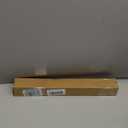 Curtain Rods for Windows 28 to 48 inch, 5/8 inch Black Curtain Rod Set with Brackets, Splicing Adjustable Metal Drapery Rod for Bedroom, Kitchen, Living Room, Matte Black