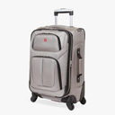 SwissGear Sion Softside Expandable Luggage, Pewter, Carry-On 21-Inch