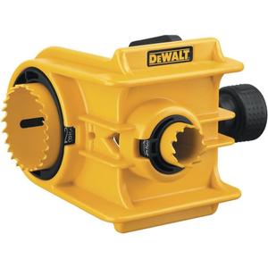 DEWALT Door Lock Installation Kit, C-Clamp Design, For Metal or Wood Doors, 2 Adjustable Bushings, Easy Installation (D180004)