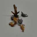 Toymany 7PCS Australian Wildlife Animal Figurines Includes Koala and Kangaroo Figure Toy, Plastic Forest Animal Figures Toy Set, Cake Toppers Christmas Birthday Gift for Kids Toddlers