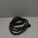 GEIT 2/4/5/6FT Dog Leash, Heavy Duty Rope Leashes, Reflective Nylon Pet Lead with Aluminum Quick Release/Locking Tactical Frog Clip for Small Medium and Large Dogs, Black, 1/2 inch, 5ft