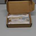 6 Pack 5 Inch Gold Cabinet Handles - Kitchen Hardware Pulls for Cabinets (5"/128MM Hole Center)