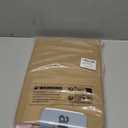 MIULEE Stall Waffle Weave Fabric Stand Up Shower Bath Curtain with 6 Metal Hooks Small Heavy Duty Washable Waterproof Narrow Thick Cloth Half Shower Curtains Set for Bathroom Hotel,W36*L72,Blush Pink