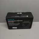 Nekteck Shiatsu Neck Massager for Pain Relief Deep Tissue with Heat, FSA Eligible 3D Kneading Massage Pillow Back Shoulder Massager for Body Muscle, HSA Eligible, Gifts for Him Her (NOT Cordless) (Black)