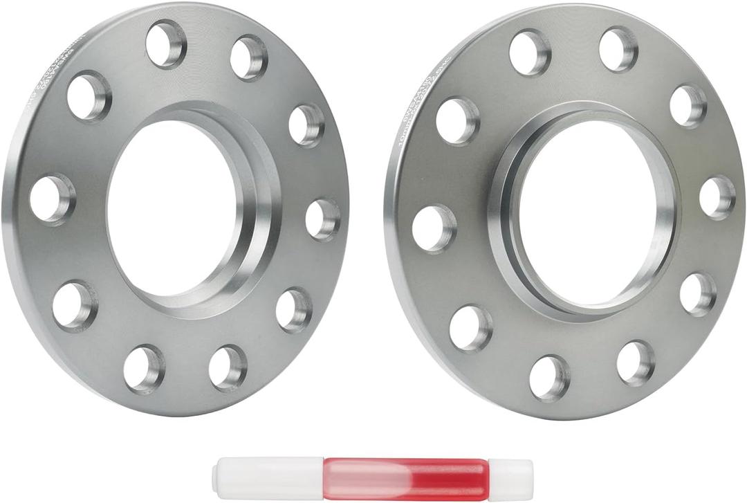 KAX 5x120 Wheel Spacers, Forged 10mm Hubcentric Spacers with Hub Bore 72.6mm,2Pcs fit for 2011-2016 Cooper Countryman, 2013-2016 Cooper Paceman,Grey