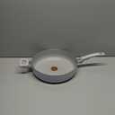 T-Fal Refresh Ceramic Frying Pans Nonstick 12 Inch Skillet, Oven Safe to 350F, Cookware with Stay-Cool Handle, Moon Grey (Gray)