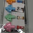 Mr. Pen- Pencil Grips for Kids Handwriting, 4 Pack with 4 Clips, Pencil Grips (Blue, Green, Orange, Pink)