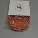 ZOURYNUA Slow Feeder Dog Bowls, Silicone Pet Food Bowls with Suction Cups, Non-Slip Dog Feeding Slow Down Pet Eating Speed for Fast Eaters, Anxiety Relief & Fun Added (Orange)