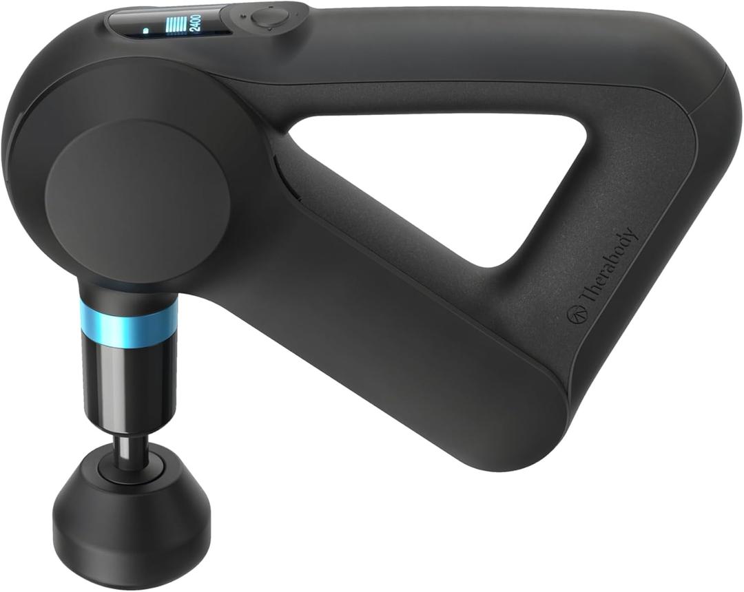 TheraGun Therabody Elite (5th Generation) - Handheld Deep Tissue Massage Gun - Bluetooth Enabled Percussion & Personal Massager for Pain Relief in Neck, Back, Leg, Hand, Shoulder and Foot