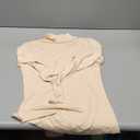 Women's Long Sleeve Casual Lightweight Turtleneck Top Slim Fit Thermal Active Layer Shirts Small