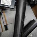 Black Nightstand with Charging Station and LED Lights,Modern Bedside Table with 2 Storage Drawer and Open Wood Shelf, for Bedroom and Small Spaces,Night Stand with Solid Wood Legs,Black