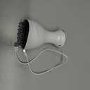 Lymphatic Drainage Massager & Anti Cellulite Massage Tool, for Legs, Arms & Belly, Body,Helps Reduce Stretch Marks & Cellulite,with Microcurrent, Light Heat & Vibration (White)