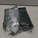 Catheter Bag Holder, Urine Drainage Bag Holder, w/Drain Tube Cover & Adjustable Strap, Foley Catheter Bag Covers, for Privacy & Dignity, w/Straps for Wheelchair, Walker & Bed, up to 4000ML (Black)