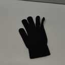 5 Colors Winter Magic Gloves Unisex Adults Fits Most Men Women Teens Warm Gloves (Medium, Black)