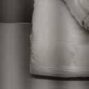 White Striped King Size Quilt Set, Lightweight Pick Stitch Bedspread with 2 Shams, Soft Cloud Chambray Farmhouse Country Textured Coverlet Rustic Thin Comforter Spring Summer, 3-Piece Bedding Set