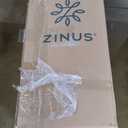 ZINUS 12 Inch King Green Tea Memory Foam Mattress [New Version], Fiberglass free, Medium Firm Feel, Zoned Pressure Relief, Certified Safe Foams & Fabric, Mattress in A Box (White)