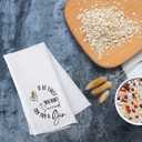 If at First You Don't Succeed Try Try A Gin - Multi-Purpose Towel - Gin Tea Towel - Funny Towels with Gin Sayings - Soft & Absorbent Kitchen Towel - Towel Alcohol Home Decor, 16”x24”, White