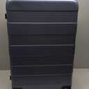 Samsonite Omni PC Hardside Expandable Luggage with Spinner Wheels, Teal, Checked-Large 28-Inch