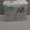 Ingenuity Baby Base 2-in-1 Booster Feeding and Floor Seat with Self-Storing Tray - Slate