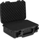Hard Carrying Case,Shockproof Storage Box with Customizable Foam,11inch Portable Protective Tool Box for Microphone,Recorder,Electronics,Tools,Cameras,Equipment and More,11.6"x7.3"x3.9"