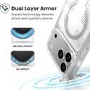 Speck GEMSHELL Grip +MS Case for iPhone 17 Pro Max - Clear/Clear | Slim Protective Grip | Drop Protection | MagSafe Compatible