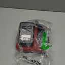 Abeden 18V 5.0Ah Battery 1Pack Replacement for Milwaukee M18 Battery and 1 Charger Set, Compatible with Milwaukee 18V Cordless Power Tools (red)