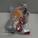 3 x Glooarm 3 Pairs Winter Gloves for Men Women Thick Cashmere Magic Winter Gloves Knit Stretchy Mittens Unisex Adults Gloves (Medium, Black, Middle Gray, Burgundy)