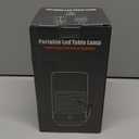 Portable Metal Table Lamp for Indoor/Outdoor ,Rechargeable Cordless LED Lamp, 3-Colour Infinitely Dimming Battery Powered Small Desk Lamp, Restaurant/Bedroom/Bar/Coffee Shop/Camping Light (Gold)