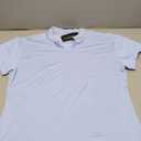 Aeklowu Women Golf Tennis Shirts,Athletic Women T-Shirts V-Neck Tops Short Sleeve Collarless Shirts Size XL