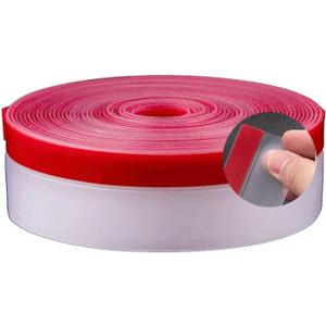 Weather Stripping Door Seal, Silicone Strips for Door, Window, Transparent 33 Feet Long(Width 1.8IN / 45mm)