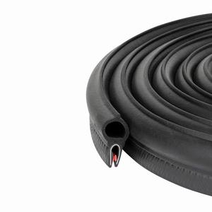 Vertical Bulb Trim Seal Bulb Height: 45/64" Edge Thickness: 1/64" to 9/64" (13 Feet)