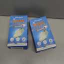 2 x Shoe Cleaner, 100ml White Shoe Cleaner with Shoe Brush, Sneaker Cleaner Removes Dirt & Grime, Shoe Cleaning Kit Ideal for All Color and Material Footwear Including Leather, Knit, Canvas, Suede, Boots (Purple)