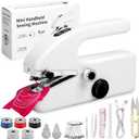 Portable Handheld Sewing Machine for Beginners  Mini Stitching Tool with 2 Speed Modes, USB & Battery Powered, Perfect for Quick Fixes, On-the-Go Repairs & DIY Fabric Projects